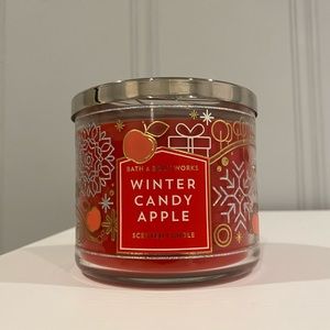 Winter Candy Apple Candle - Bath And Body Works
